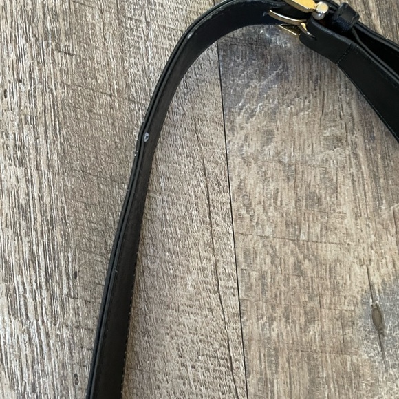 Vintage Gucci shoulder bag leather with gold hardware - Picture 10 of 16